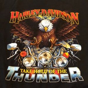 Harley Davidson Tee .. collectible 30 years old , never worn